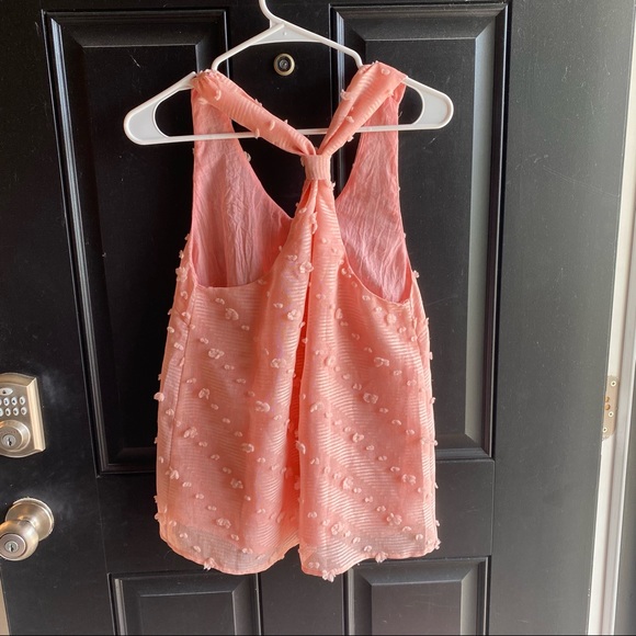 Entro Pink Tank Blouse Size Small - Picture 2 of 5